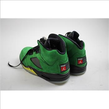 Men's Jordan 5 Retro SE Oregon Basketball Shoes Size 8.5