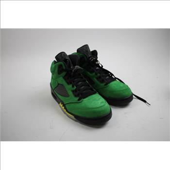 Men's Jordan 5 Retro SE Oregon Basketball Shoes Size 8.5