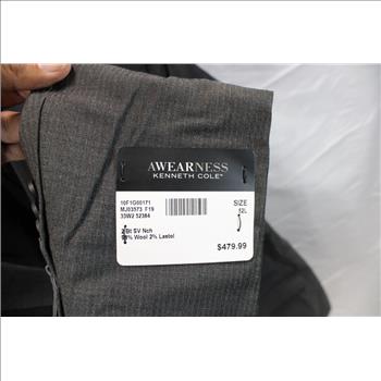 Men's Kenneth Cole Wearness Coat, Size 52L