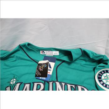 Men's Kyle Seager #15 Seattle Mariners Baseball Jersey Size L