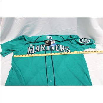 Men's Kyle Seager #15 Seattle Mariners Baseball Jersey Size L