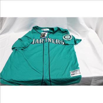 Men's Kyle Seager #15 Seattle Mariners Baseball Jersey Size L