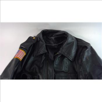 Mens Leathercraft Process Jacket
