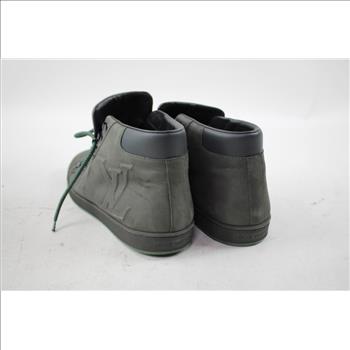 Men's Louis Vuitton High Top Sneakers, Size 11 Double Checked By Entrupy