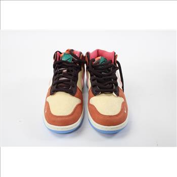 Men's Nike Social Status X Dunk Mid 'Chocolate Milk' Sneakers, Size: 6