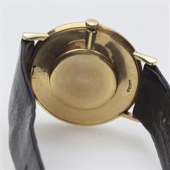 Men's Omega Vintage Ultra Thin 14kt Gold Watch - Evaluated By Independent Specialist