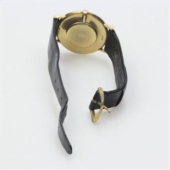 Men's Omega Vintage Ultra Thin 14kt Gold Watch - Evaluated By Independent Specialist