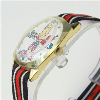 Men's Original 1970s Vintage Dirty Time Company Spiro Agnew Watch