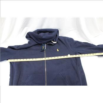 Men's Polo By Ralph Lauren Zipper Hoodie, Size L