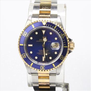 Men's Rolex Submariner Two-Tone Watch With Box - Evaluated By Independent Specialist