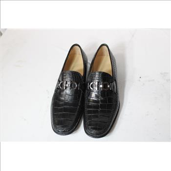 Men's Salvatore Ferragamo Alligator Dress Shoes Size 9