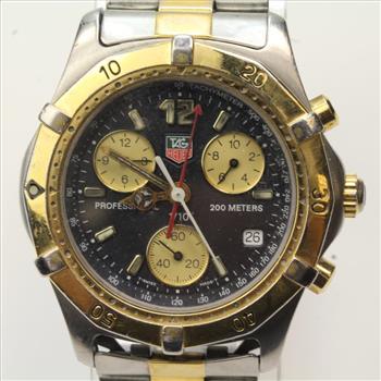 Men's Two-tone Tag Heuer 2000 Chronograph Watch