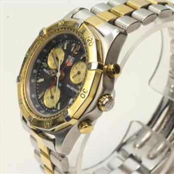 Men's Two-tone Tag Heuer 2000 Chronograph Watch