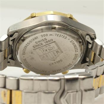 Men's Two-tone Tag Heuer 2000 Chronograph Watch