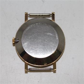 Men's Vintage Movado Gold Plated Zenith Watch - Case Only