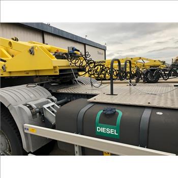 Mercedes-Benz Actros 2041 AS (#90691) &  Overaasen Trailer Runway Sweeper RS400 MKII (JFK, 11430)