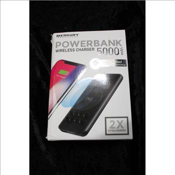 Merkury 5000mAh Powerbank Wirless Charger