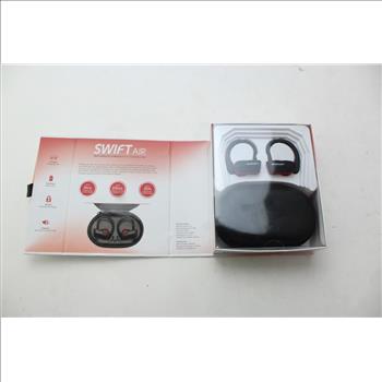 Merkury Swift Air True Wireless Bluetooth Earbuds With Charger