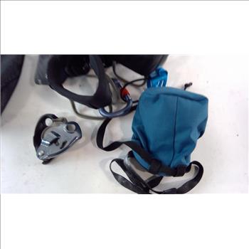 Mesh Bag With Climbing Gear