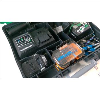 Metabo Cordless Hammer Drill With Case And More