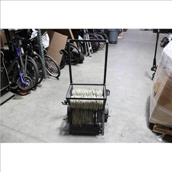 Metal Cart With Electrical Cable