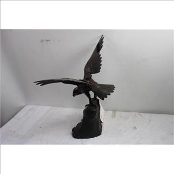 Metal Eagle Statue