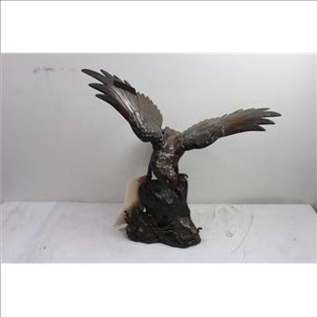 Metal Eagle Statue