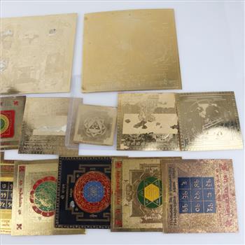 Metal Etched Plate Panels, 10+ items