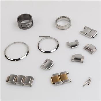 Metal Fashion Rings And Watch Parts, 4+ Pieces