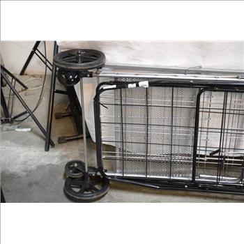Metal Foldable Carts, 2 Pieces