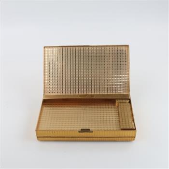 Metal Makeup And Cigarette Compact