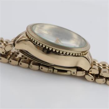 Metal Roman Numeral Quartz Fashion Watch