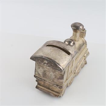 Metal Train Coin Bank