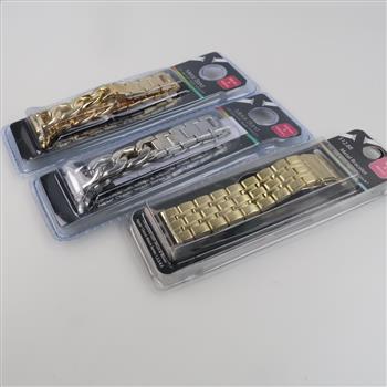Metal Watch Bands , 3 Pieces