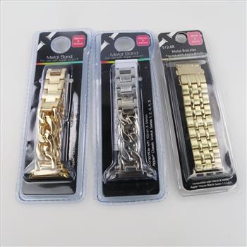 Metal Watch Bands , 3 Pieces