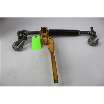 Metal Yellow And Silver Quikbinder Ratchet Tool