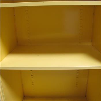 Metal Yellow Cabinet