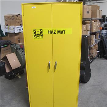 Metal Yellow Cabinet
