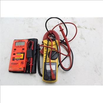 Meterman DM78A Digital Multi-Meter & Sperry DSA-500 Clamp Meter; 2 Pieces