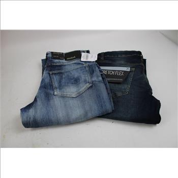 Method, Marc Ecko 31x30, 32x32 Jeans, With Adidas And Boeing Backpacks, 4 Pieces