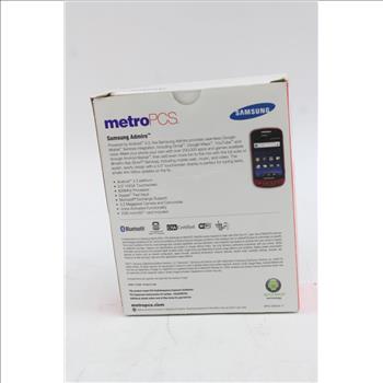MetroPCS - Samsung Admire No-Contract Cell Phone - Red
