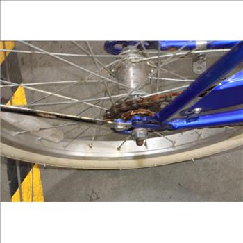 Micargi Blue And Chrome Cruiser With Black Seat