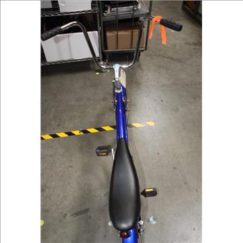 Micargi Blue And Chrome Cruiser With Black Seat