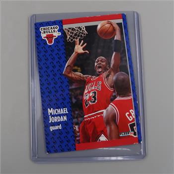 Michael Jordan Chicago Bulls, Fleer Trading Card