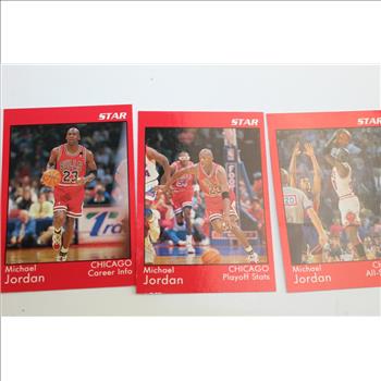 Michael Jordan Trading Cards 7 Items Total