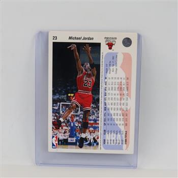 Michael Jordan Upperdeck Trading Card