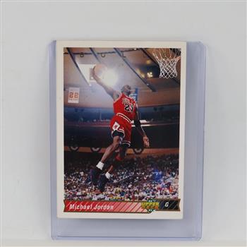 Michael Jordan Upperdeck Trading Card