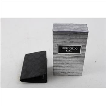 Michael Kors Bag, Jimmy Choo Man, Coach Card Holder