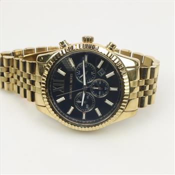 Michael Kors Black Dial Lexington Watch