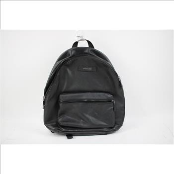 Michael Kors Black Leather Backpack